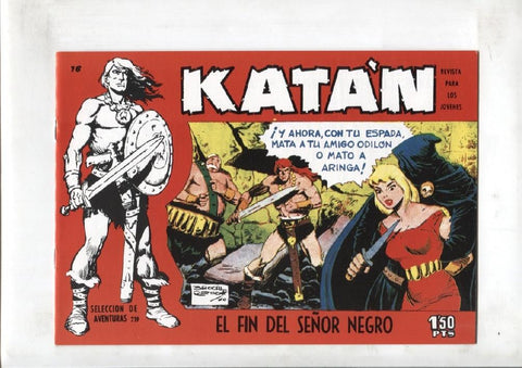 Facsimil: Katan numero 16: El fin del señor negro