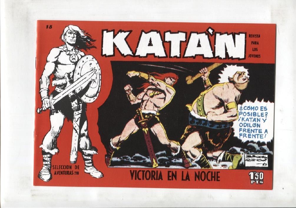 Facsimil: Katan numero 15: Victoria en la noche