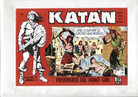 Facsimil: Katan numero 17: Prisineros del humo gris
