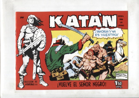 Facsimil: Katan numero 20: vuelve el señor negro