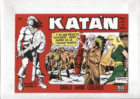 Facsimil: Katan numero 24: Duelo entre colosos