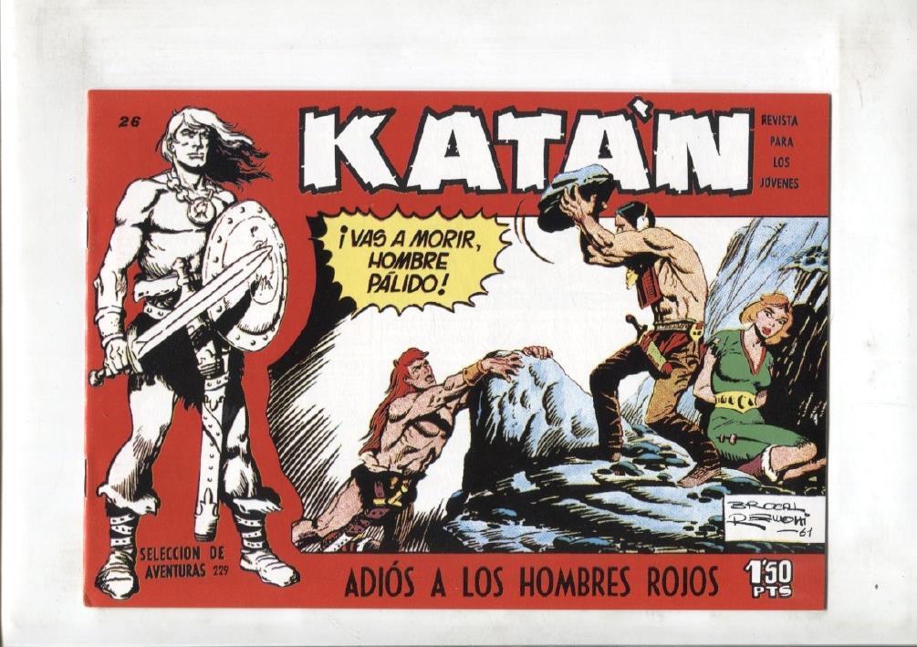Facsimil: Katan numero 26: Adios a los hombres rojos