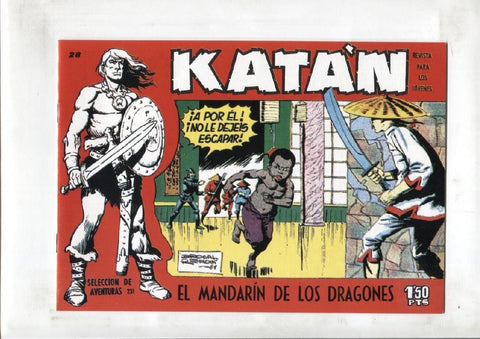 Facsimil: Katan numero 28: El mandarin de los dragones