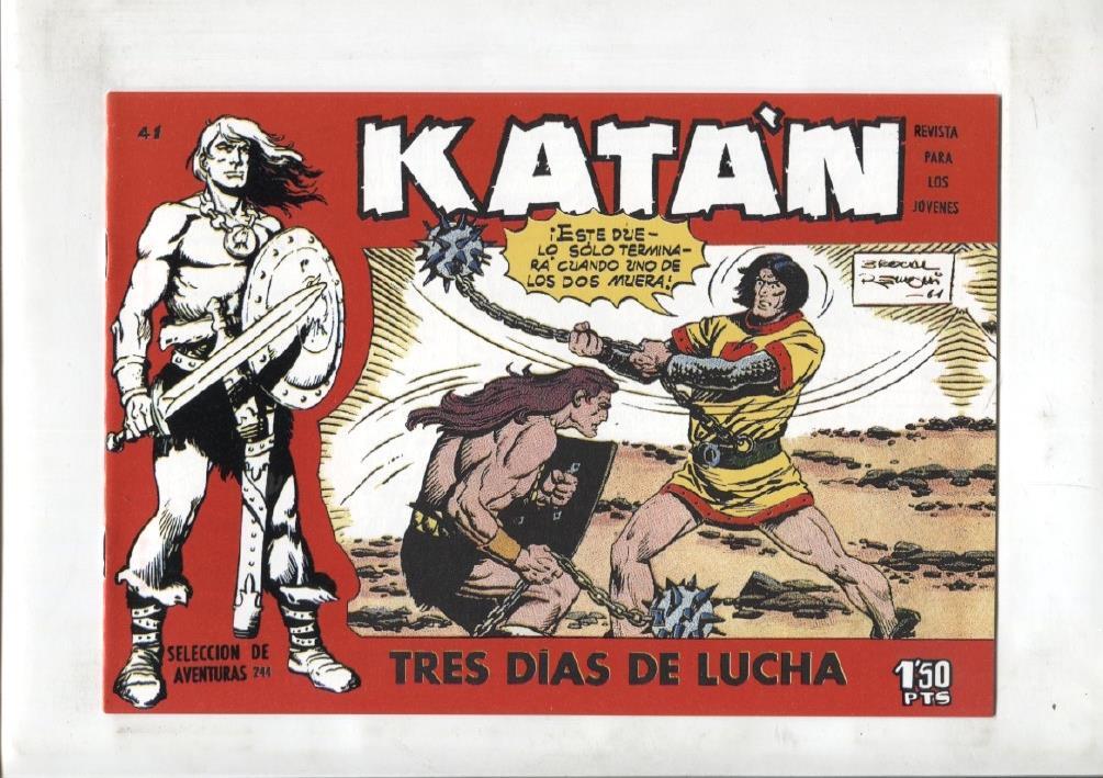 Facsimil: Katan numero 41: Tres dias de lucha