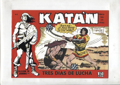 Facsimil: Katan numero 41: Tres dias de lucha