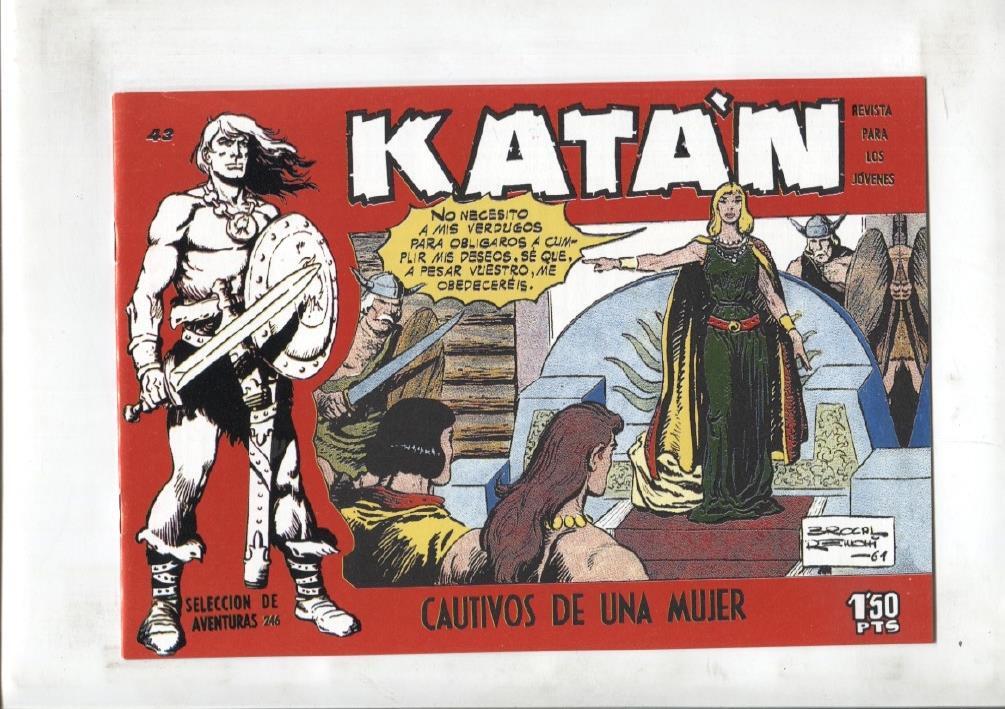 Facsimil: Katan numero 43: Cautivos de una mujer