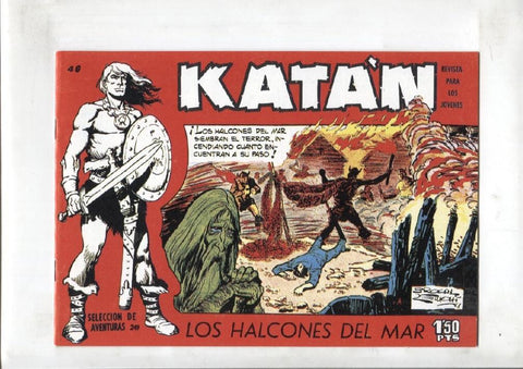 Facsimil: Katan numero 46: Los halcones del mar