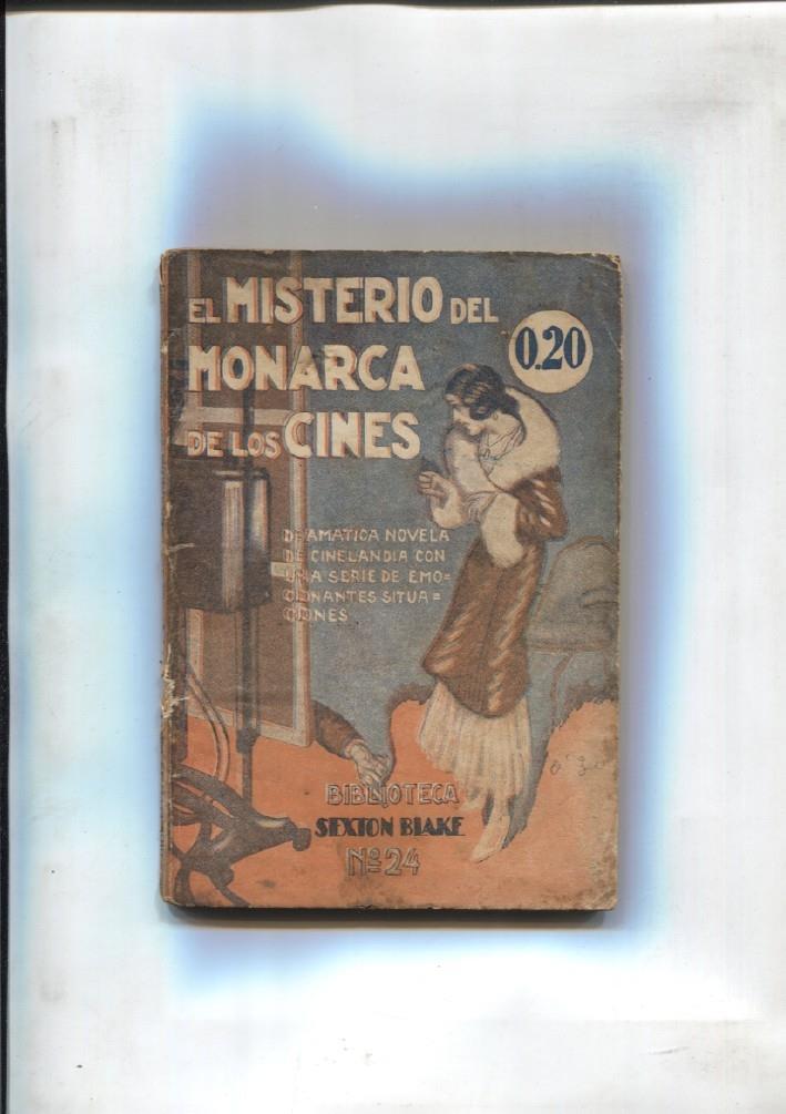 Biblioteca Sexton Blake numero  024: El misterio del monarca de los cines