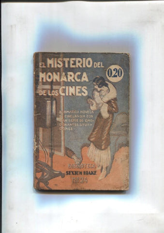 Biblioteca Sexton Blake numero  024: El misterio del monarca de los cines
