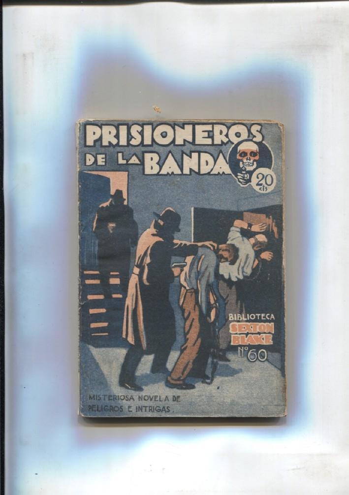 Biblioteca Sexton Blake numero  060: Prisioneros de la banda