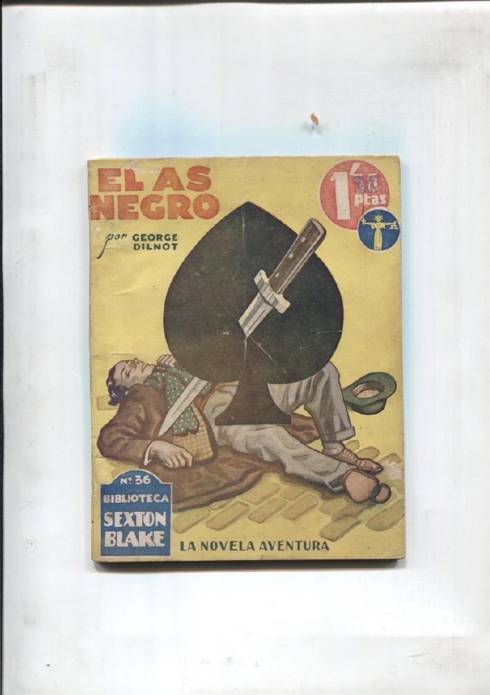 La novela aventura: Biblioteca Sexton Blake numero  036: El as negro