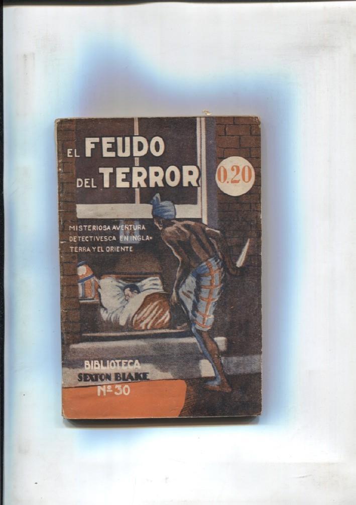 Biblioteca Sexton Blake numero  030: El feudo del terror