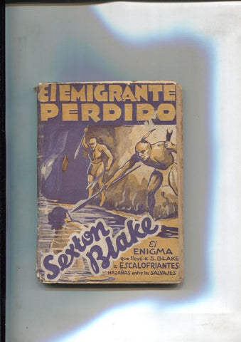 Biblioteca Sexton Blake numero  254: El emigrante perdido