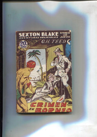 Magazine Sexton Blake numero  555: Crimen en Borneo