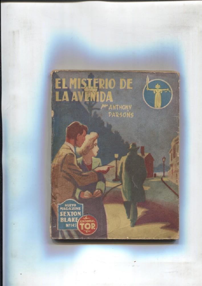 Nuevo Magazine Sexton Blake numero  145: El misterio de la avenida