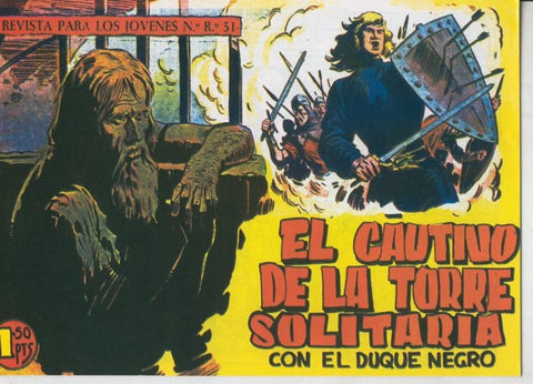 Facsimil: El Duque Negro numero 02: El cautivo de la torre solitaria