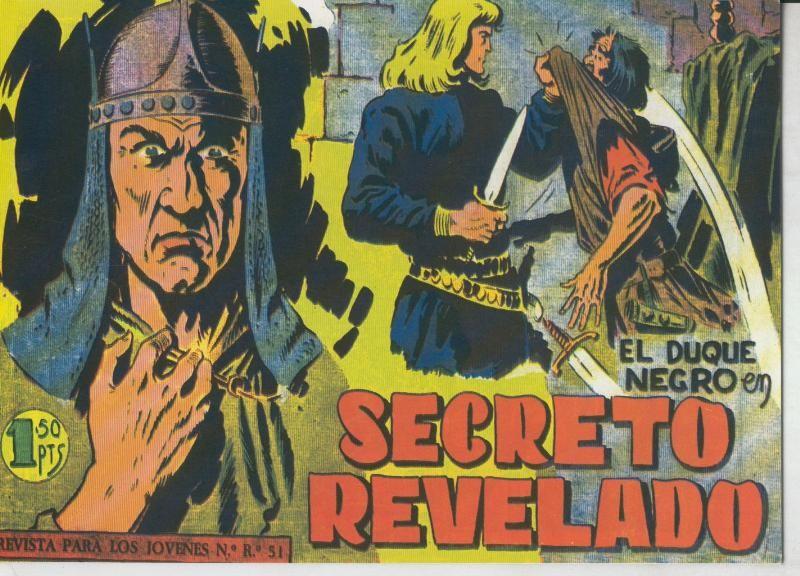 Facsimil: El Duque Negro numero 03:  Secreto revelado
