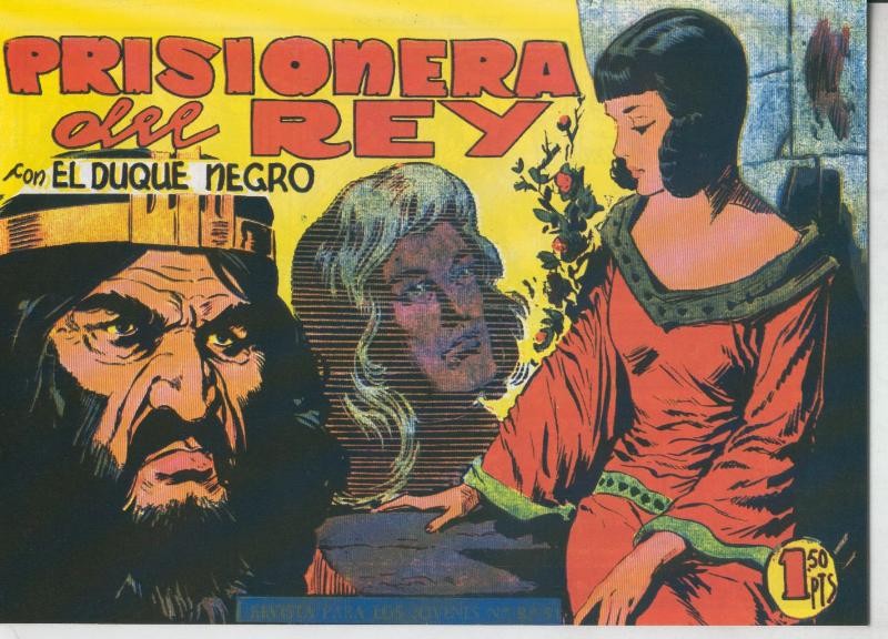 Facsimil: El Duque Negro numero 05: Prisionera del rey