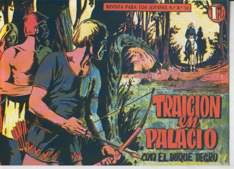 Facsimil: El Duque Negro numero 06: Traicion en Palacio