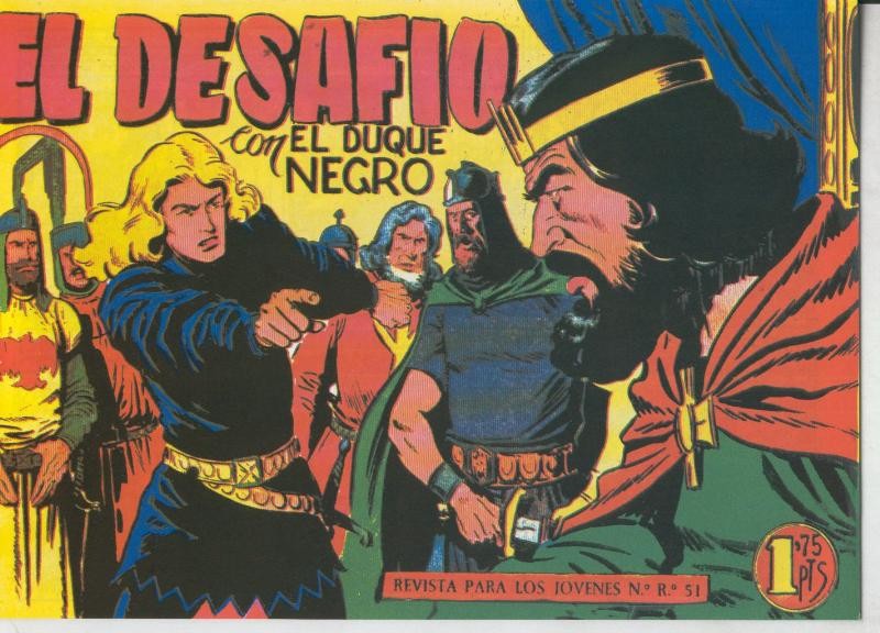 Facsimil: El Duque Negro numero 07: El desafio