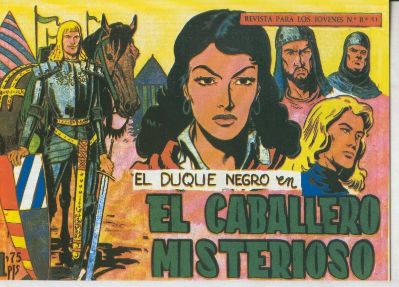 Facsimil: El Duque Negro numero 08: El caballero misterioso
