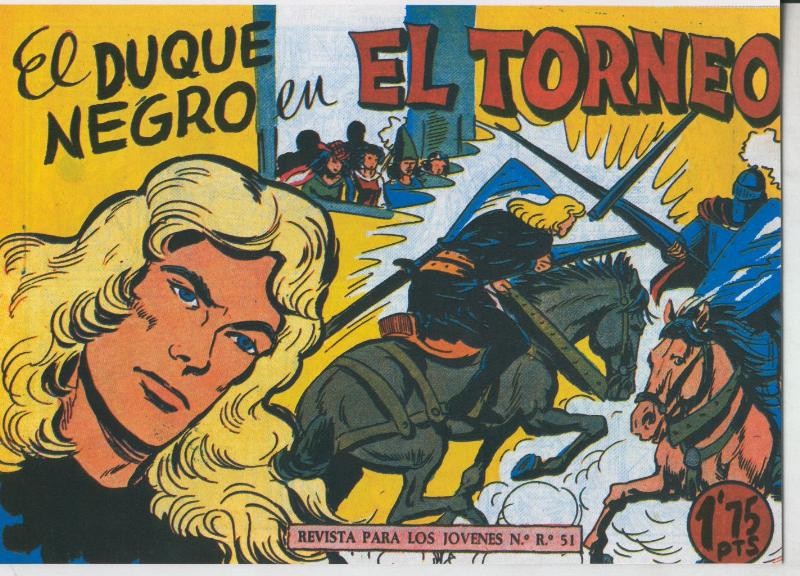 Facsimil: El Duque Negro numero 19: El torneo