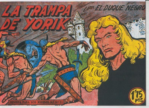 Facsimil: El Duque Negro numero 34: La trampa de Yorik