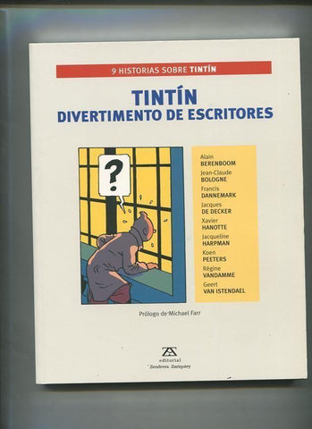 LIbro: Tintin: divertimento de escritores: 9 historias sobre Tintin