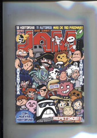 Fanzine tematica manga:  JAM 2019 (PREMIO SALON COMIC BARCELONA MEJOR FANZINE)