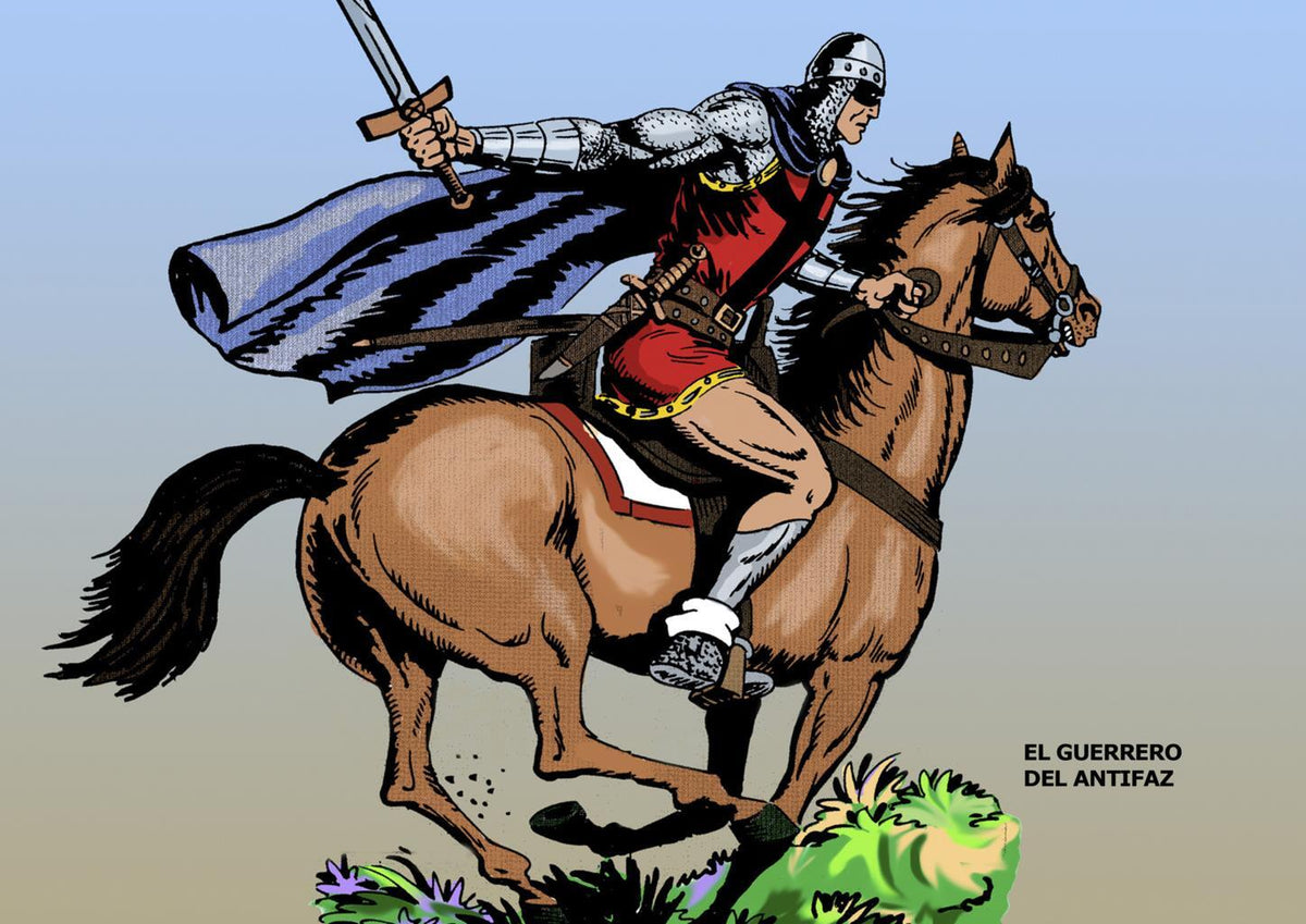 Poster DIN 4 numero 0025: El Guerrero del Antifaz, serie El Guerrero del Antifaz
