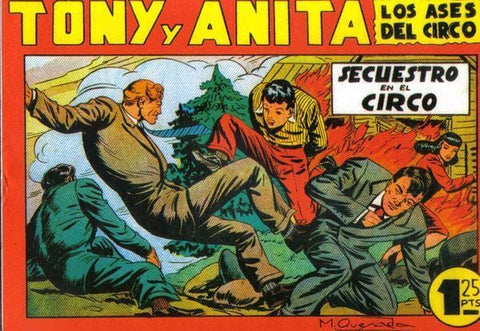 Facsimil: Tony y Anita numero 007: Secuestro en el circo