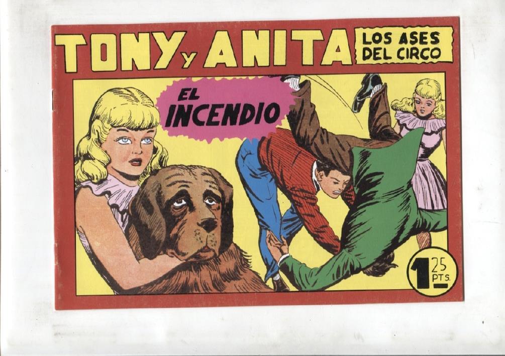 Facsimil: Tony y Anita numero 009: El incendio