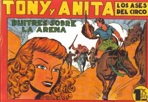 Facsimil: Tony y Anita numero 022: Buitres sobre la arena