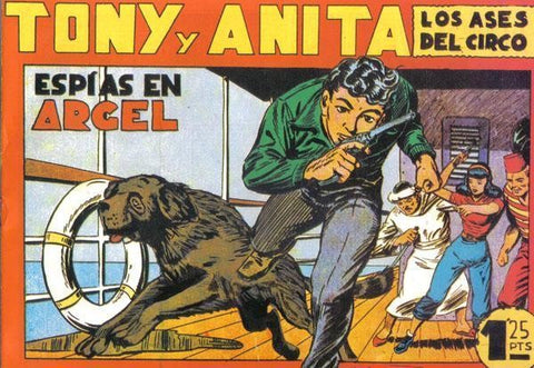 Facsimil: Tony y Anita numero 023: Espias en Argel