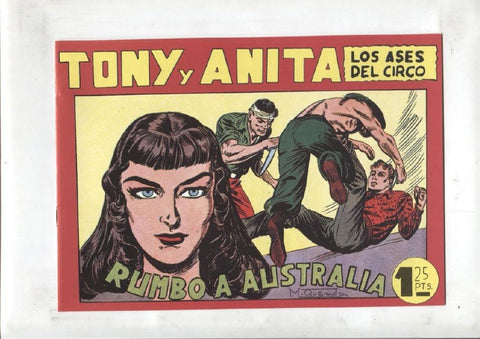 Facsimil: Tony y Anita numero 039: rumbo a Australia