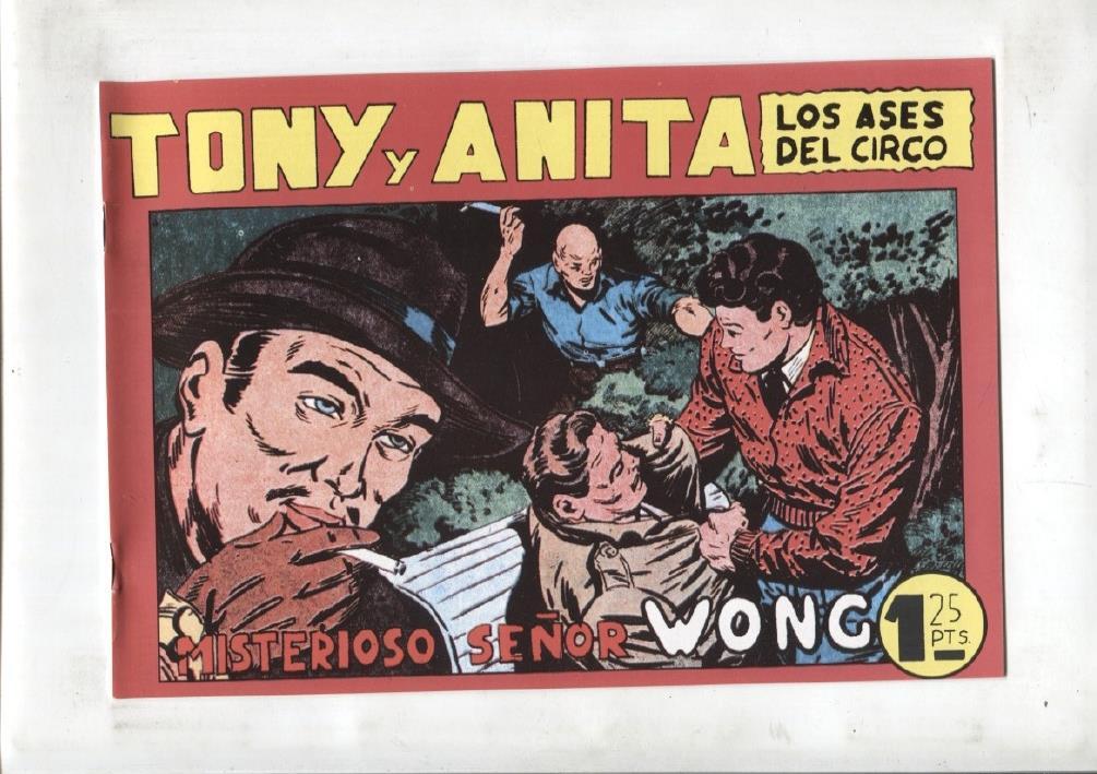 Facsimil: Tony y Anita numero 050: Misterioso señor Wong