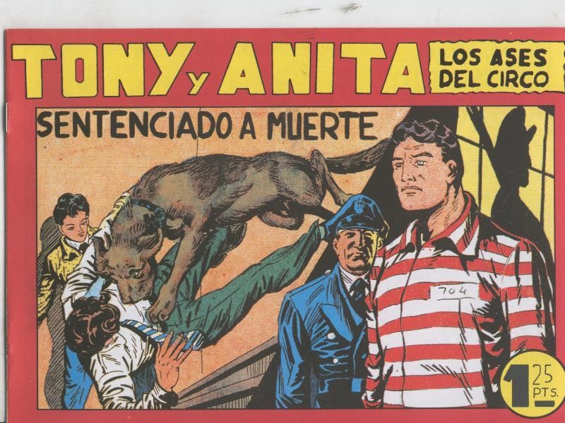 Facsimil: Tony y Anita numero 051: Sentenciado a muerte