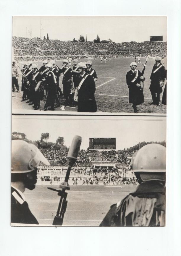 Foto Prensa numero 188: Muerte aficionado estadio futbol Olimpico de Roma