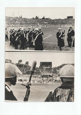 Foto Prensa numero 188: Muerte aficionado estadio futbol Olimpico de Roma