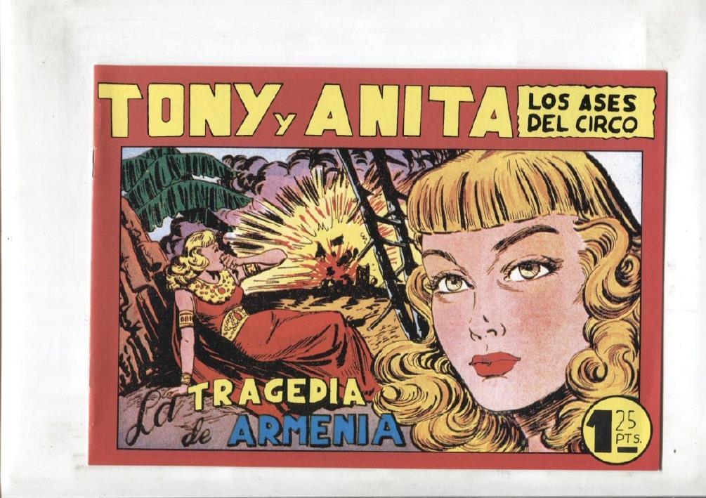 Facsimil: Tony y Anita numero 070: La tragedia de Armenia
