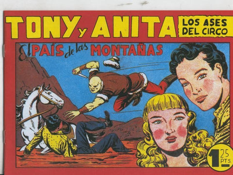 Facsimil: Tony y Anita numero 072: El pais de las montañas