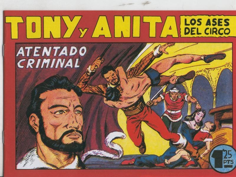 Facsimil: Tony y Anita numero 075: Atentado criminal