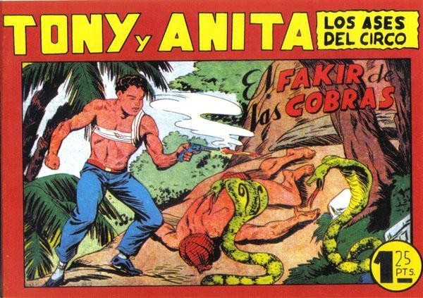 Facsimil: Tony y Anita numero 078: El fakir de las cobras
