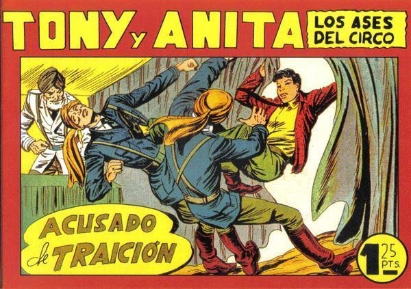 Facsimil: Tony y Anita numero 083: Acusado de traicion