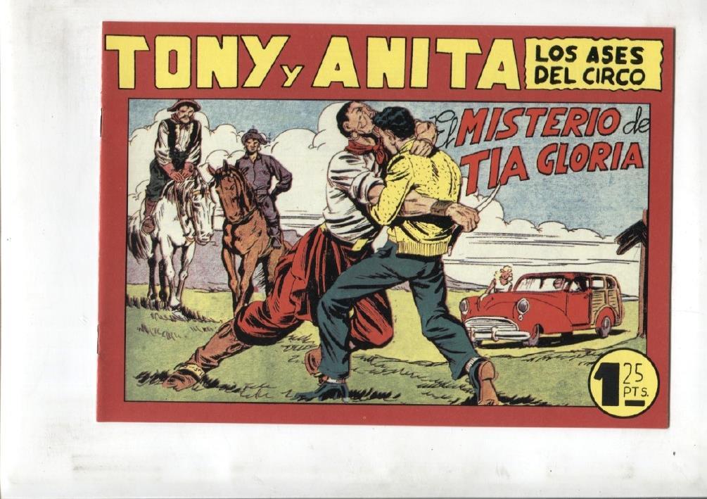 Facsimil: Tony y Anita numero 090: El misterio de Tia Gloria