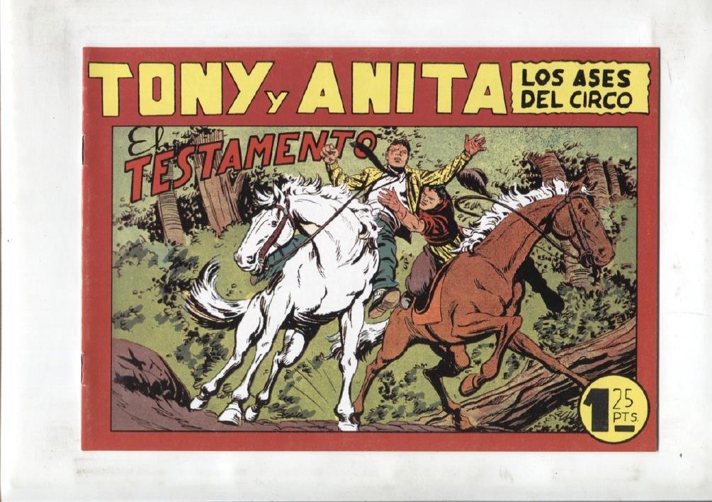 Facsimil: Tony y Anita numero 092: El testamento