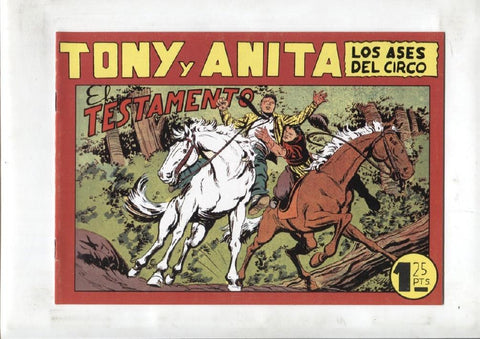 Facsimil: Tony y Anita numero 092: El testamento