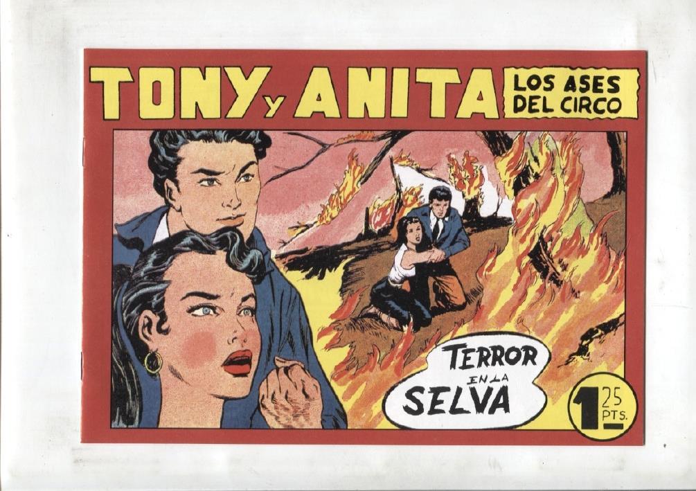 Facsimil: Tony y Anita numero 102: Terror en la selva