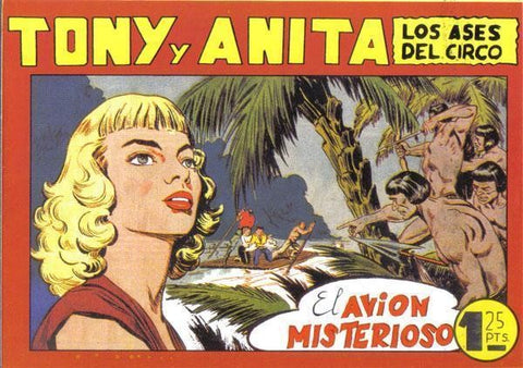 Facsimil: Tony y Anita numero 104: El avion misterioso