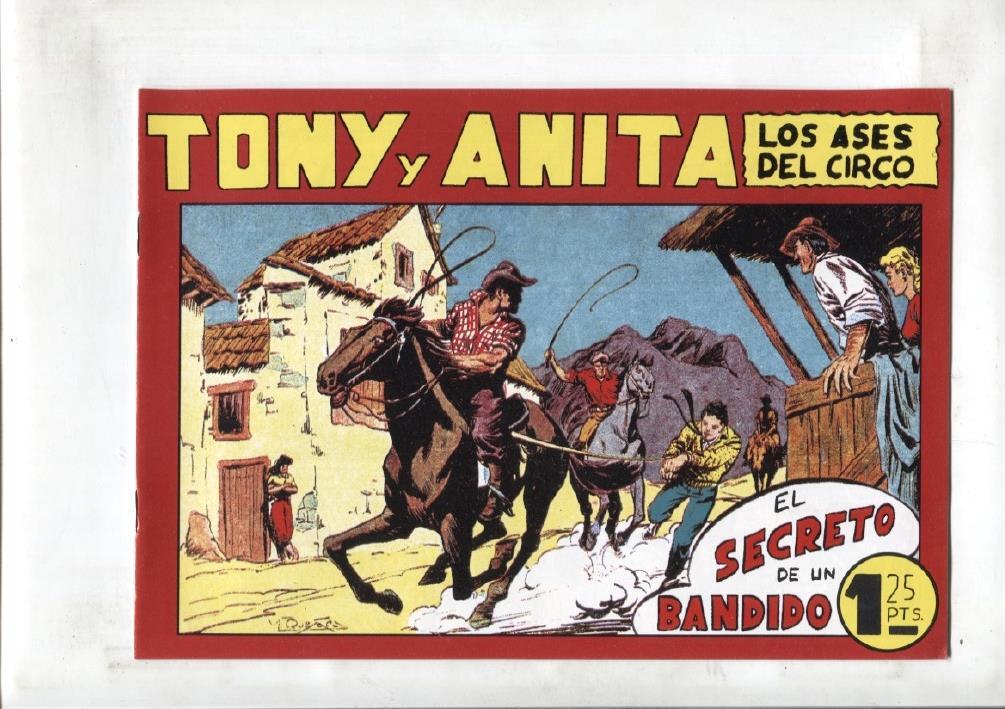Facsimil: Tony y Anita numero 106: El secreto de un bandido